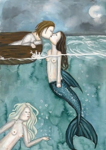 beso sirena