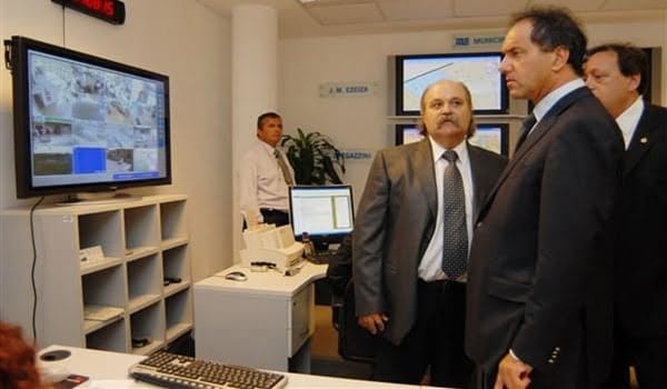 Daniel Scioli y el designado ministro de Seguridad bonaerense Alejandro Granados. Foto: Archivo