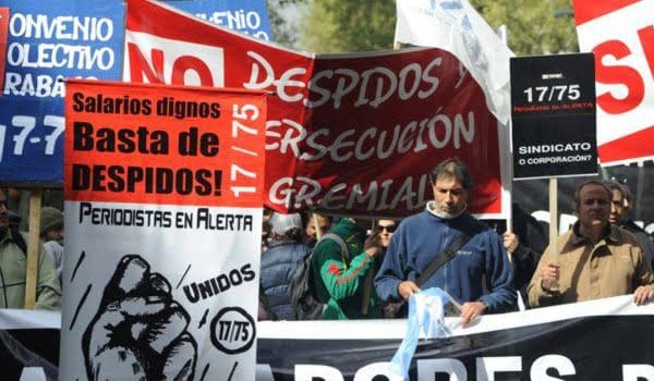 El Sindicato de Prensa sumó información a los diputados sobre la relación entre la denuncia contra el juez Böhm y el interés de los dueños de los medios de sacarlo de las causas en las que se define cuánto tienen que pagarle a sus empleados.
