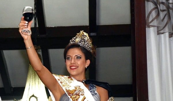 Ministro de Turismo Javier Espina Serenata de las Reinas  Minist