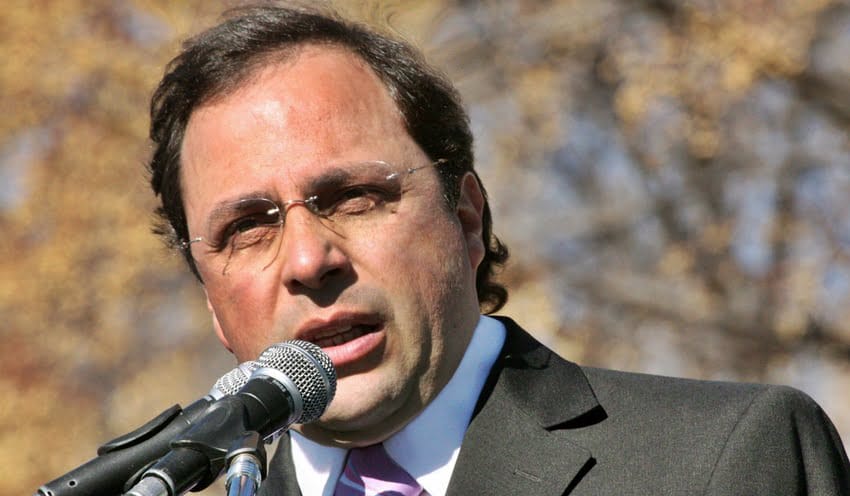Darío Giustozzi comenzó la campaña de despegue del massismo.